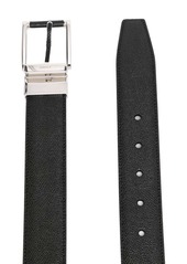 Bally leather buckle belt