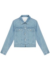 Bally buttoned washed-denim jacket