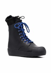 Bally chunky lace-up boots