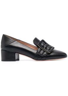 Bally collapsable-back leather loafers