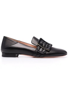 Bally collapsable-back leather loafers