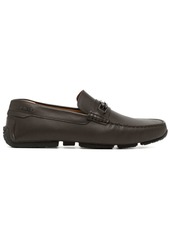 Bally double B logo plaque loafers