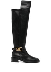 Bally Eloire leather long boots