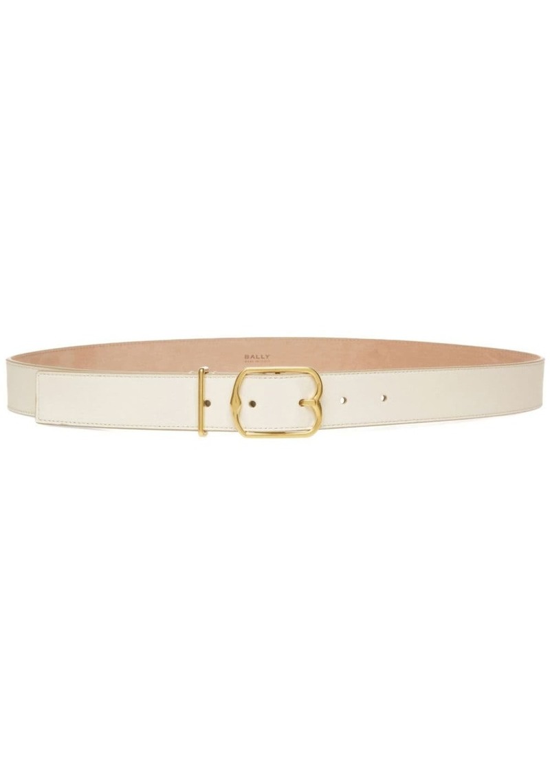 Bally Emblem logo-buckle belt