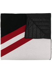 Bally graphic print quilted scarf