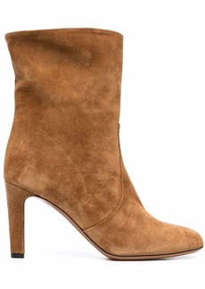 Bally heeled suede boots