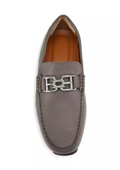 Bally Leather Logo Loafers