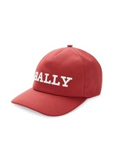 Bally Logo Canvas Baseball Cap