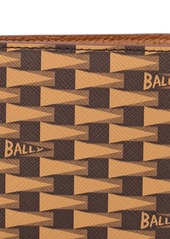 Bally Logo Canvas Wallet