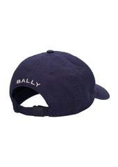 Bally Logo Cotton Baseball Hat