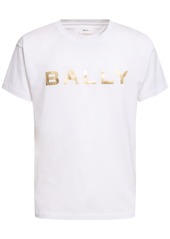 Bally Logo Cotton Jersey T-shirt
