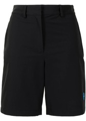 Bally logo patch knee-length shorts