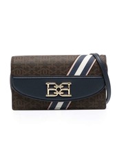 Bally monogram-print crossbody bag