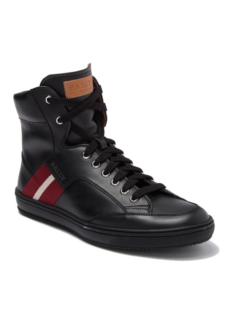 Bally Oldani Leather High Top Sneaker | Shoes