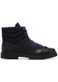 Bally padded lace-up leather boots