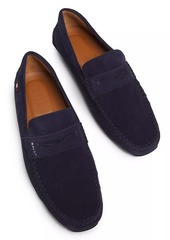 Bally Palven Suede Penny Loafers