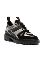 Bally panelled lace-up shoes