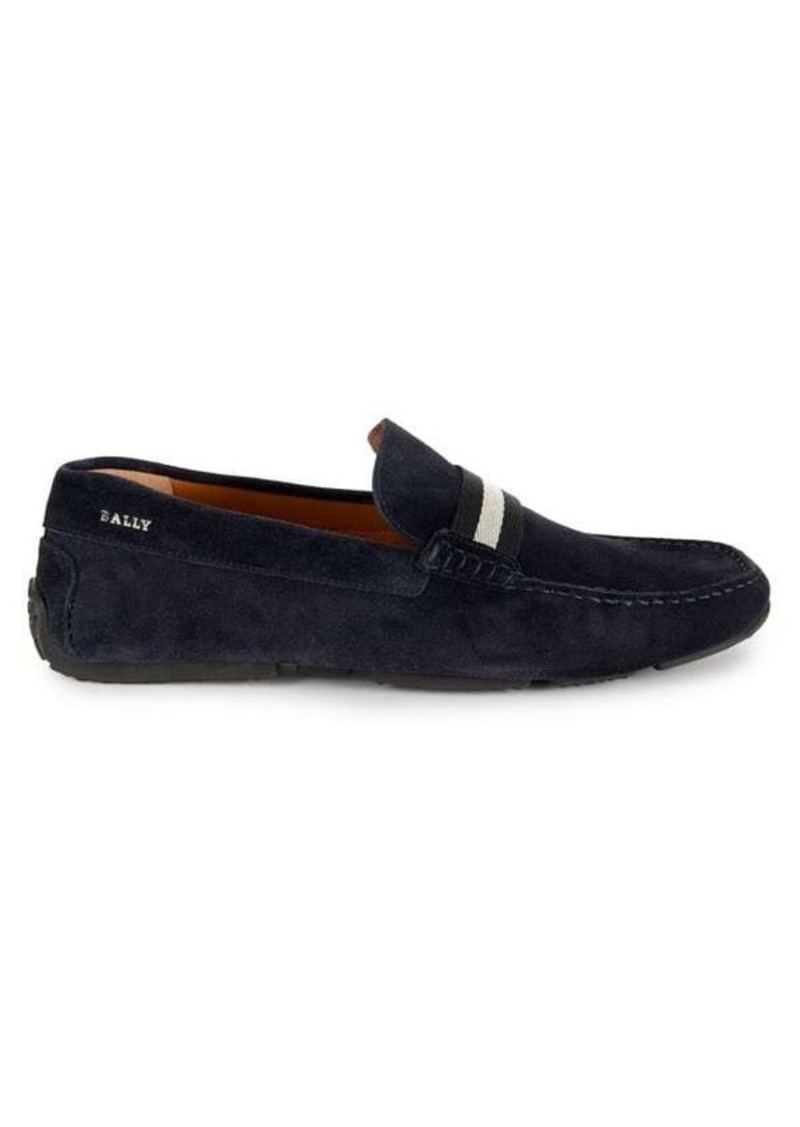 Bally Pearce Suede Loafers