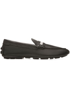 Bally Karlos pebbled leather loafers