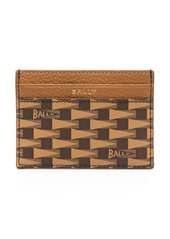 Bally Pennant leather cardholder