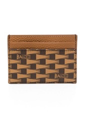 Bally Pennant leather cardholder