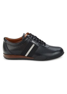 Bally Perforated Leather Sneakers