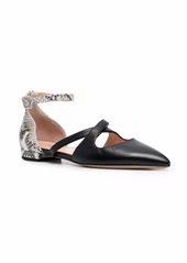 Bally python print-detail pointed pumps