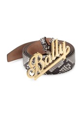 bally snakeskin