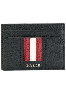 Bally signature stripe cardholder