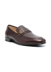 Bally Suisse logo-plaque leather loafers