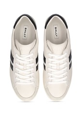 Bally Tyger Leather Low Top Sneakers