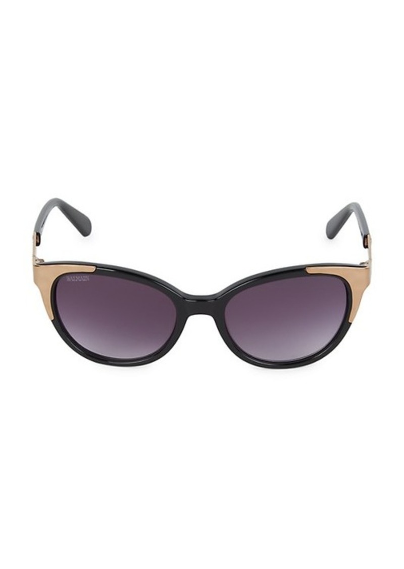 balmain 53mm cat eye sunglasses