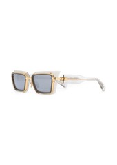 Balmain Admirable rectangle-frame sunglasses