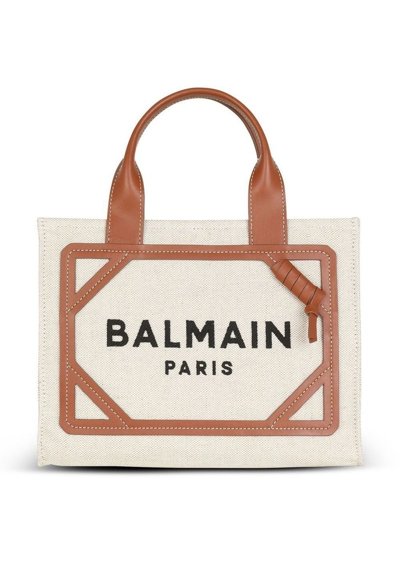 Balmain small B-Army logo tote bag