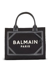 Balmain B-Army logo-embroidered tote bag