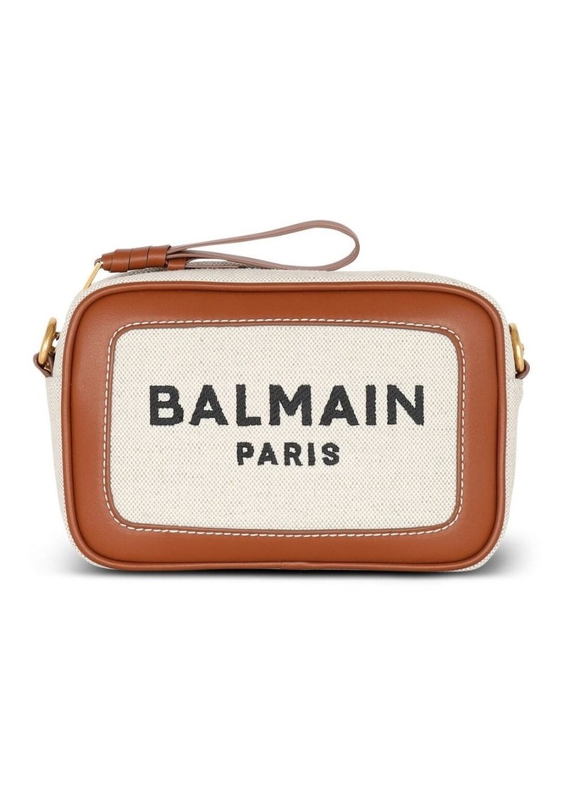 Balmain B-Army canvas mini bag