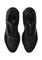 Balmain B Bold Low Leather & Suede Sneakers