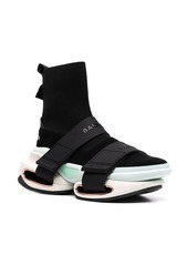 Balmain B-Bold touch-strap sneakers