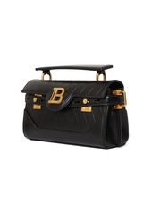 Balmain B-buzz 19 Embossed Leather Bag