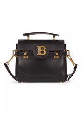 Balmain B-Buzz 23 Leather Top Handle Bag