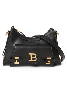 Balmain B-buzz Hobo Leather Bag