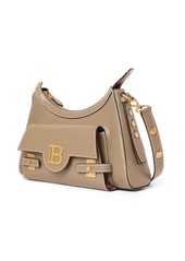 Balmain B-buzz Hobo Leather Bag