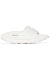 Balmain B-IT quilted leather slides