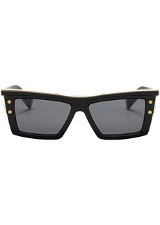 Balmain B-VII square-frame sunglasses
