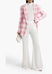 Balmain - Crepe flared pants - White - FR 34