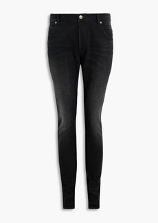 Balmain - Slim-fit distressed denim jeans - Black - 29