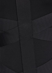 Balmain - Stretch-knit halterneck mini dress - Black - FR 36