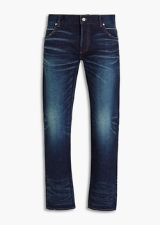 Balmain - Tapered faded denim jeans - Blue - 30