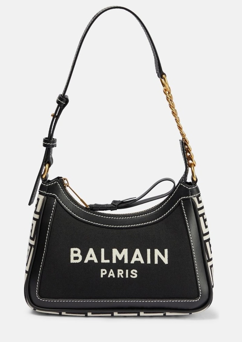 Balmain B-Army canvas shoulder bag