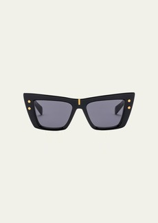 Balmain B-Eye Acetate Cat-Eye Sunglasses